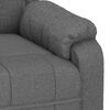 vidaXL Fauteuil inclinable Gris fonc&eacute; Tissu