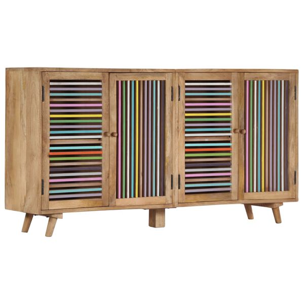 vidaXL Buffet 150x30x75 cm Bois de manguier massif