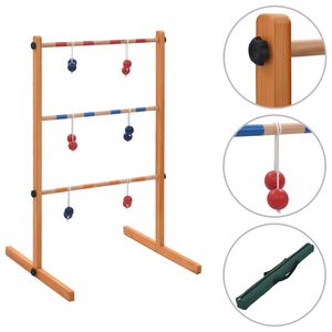 vidaXL Jeu de golf sur &eacute;chelle Bois