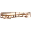 vidaXL Ensemble de canap&eacute;s d'ext&eacute;rieur 7 pcs Naturel
