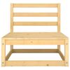 vidaXL Salon de jardin 10 pcs bois de pin massif