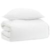 vidaXL Ensemble de Duvet 2 pc 140 x 200 cm Toutes saisons Bambou Blanc