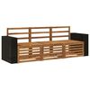 vidaXL Ensembles de canap&eacute;s 3 pc Bois d'Acacia Massif