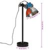 vidaXL Lampe de bureau 25 W multicolore 15x15x55 cm E27