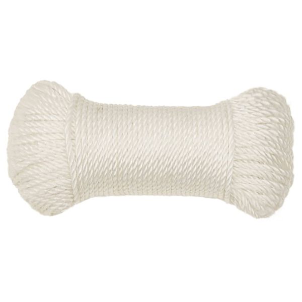 vidaXL Corde de travail Blanc 3 mm 250 m polypropylène