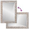 vidaXL Miroir de salle de bain Rectangulaire Blanc 70 x 50 x 2,5 cm