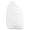 vidaXL Coussin de Dos Blanc 45 x 20 x 35 cm tissu