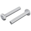 vidaXL Vis de verrou Uni 2 pc Argent&eacute; M6 x 35 mm Acier