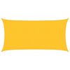 vidaXL Voile d'ombrage 160 g/m&sup2; Jaune 2,5x4,5 m PEHD