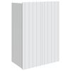 vidaXL Armoire Murale Blanc 66 x 34,5 x 92 cm Bois d'ing&eacute;nierie