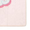 vidaXL Tapis enfants rose 160x230 cm licorne antid&eacute;rapant lavable