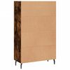 vidaXL Buffet haut ch&ecirc;ne fum&eacute; 69,5x31x115 cm bois d'ing&eacute;nierie