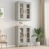 vidaXL Armoire murale suspendue Gris béton 69,5x34x90 cm