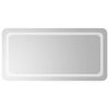 vidaXL Miroir de salle de bain LED avec miroir Transparent 100 x 50 cm