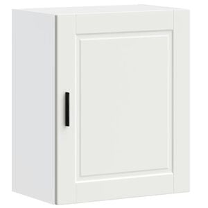 vidaXL Armoire murale de cuisine Porto blanc bois d'ing&eacute;nierie