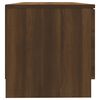 vidaXL Meuble TV Ch&ecirc;ne marron 80x35x36,5 cm Bois d'ing&eacute;nierie