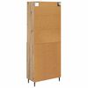 vidaXL Haut Armoire avec tiroir Ch&ecirc;ne artisanal 69,5 x 34 x 180 cm
