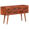 vidaXL Buffet 110x30x59 cm Bois massif de manguier