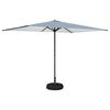 vidaXL Parasol de jardin avec base 200 x 300 cm Polyester