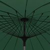 vidaXL Parasol d'ext&eacute;rieur avec m&acirc;t en aluminium 270 cm Vert