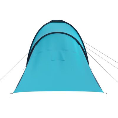 vidaXL Tente de camping pour 6 personnes bleu et bleu clair