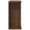 vidaXL Table de chevet ch&ecirc;ne marron 46,5x29x61 cm bois d'ing&eacute;nierie
