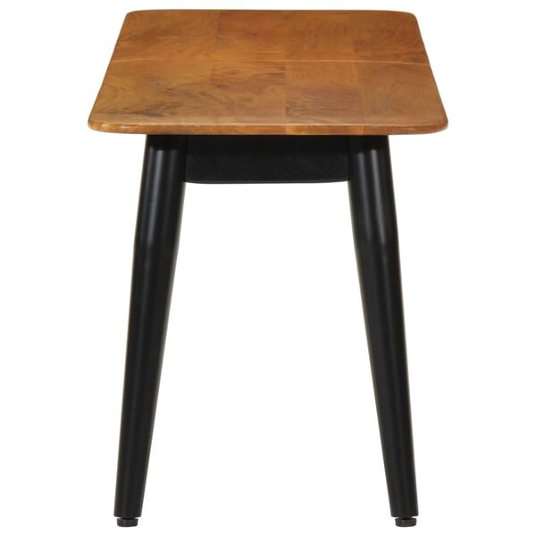 vidaXL Banc 160x40x45 cm bois massif de manguier et fer