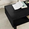 vidaXL Table basse Ch&ecirc;ne noir 80 x 46 x 35 cm Bois d'ing&eacute;nierie