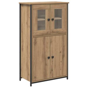 vidaXL Haut Armoire Ch&ecirc;ne artisanal 62 x 32 x 106,5 cm
