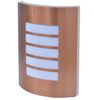 vidaXL Applique murale ext&eacute;rieure Acier inoxydable Cuivre