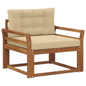 vidaXL Sofa de milieu ext&eacute;rieur Naturel