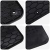 vidaXL Tapis de voiture 4 pcs Noir Caoutchouc