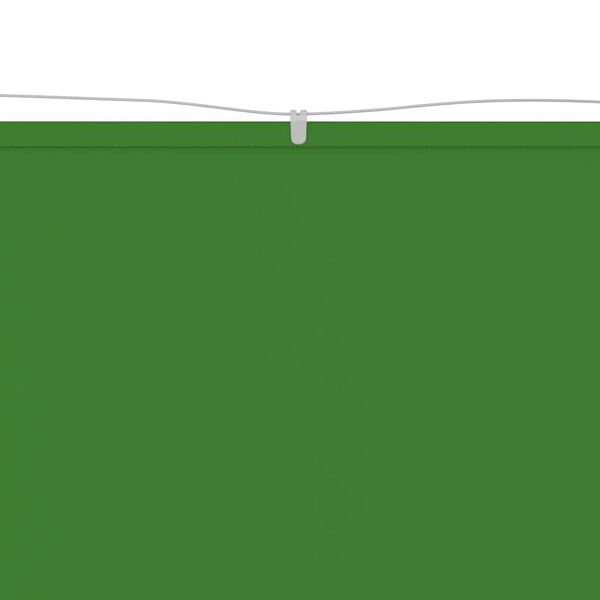 vidaXL Auvent vertical Vert clair 100x1200 cm Tissu oxford