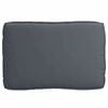 vidaXL Set de coussins de palette 3 pcs Anthracite 120 x 80 x 12 cm