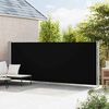 vidaXL Auvent lat&eacute;ral r&eacute;tractable de patio 180x600 cm Noir