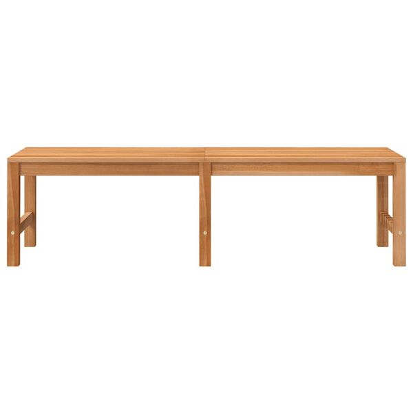 vidaXL Banc de jardin 150 cm bois de teck massif