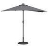 vidaXL Parasol de jardin Anthracite 294 x 150 x 223 cm