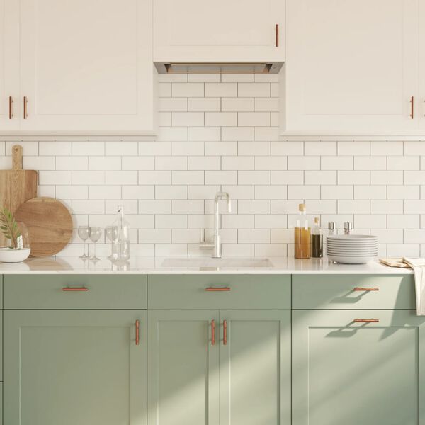 vidaXL Poign&eacute;es d'armoire 20 pcs bronze 64 mm acier inoxydable