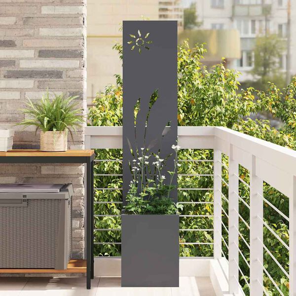 vidaXL &Eacute;cran de confidentialit&eacute; de jardin Anthracite 32 x 150 cm