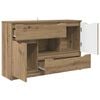 vidaXL Buffet Ch&ecirc;ne artisanal 100 x 30 x 65,6 Bois d'ing&eacute;nierie