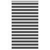 vidaXL Store z&egrave;bre noir 120x230 cm largeur du tissu 115,9 cm polyester