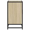 vidaXL Armoire lavabo de salle de bain ch&ecirc;ne sonoma bois d'ing&eacute;nierie