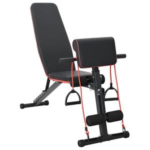 vidaXL Banc de musculation Noir 131 x 41 x 100 cm