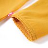 T-shirt enfants &agrave; manches longues ocre fonc&eacute; 140