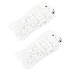 vidaXL Filets &agrave; foin 2 pcs rectangulaire blanc 200x120 cm PP
