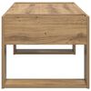 vidaXL Table basse Ch&ecirc;ne artisanal 110 x 50 x 41 cm Bois d'ing&eacute;nierie