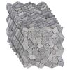 vidaXL Carreaux Mosa&iuml;ques Gris clair 30 x 30 cm Marbre
