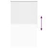 vidaXL Store enrouleur occultant 120 x 175 cm blanc