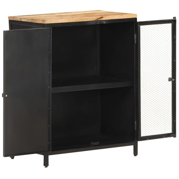 vidaXL Buffet 60x35x78 cm Bois de manguier massif brut