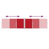 vidaXL Auvent latéral rétractable Rouge 140 x 1000 cm